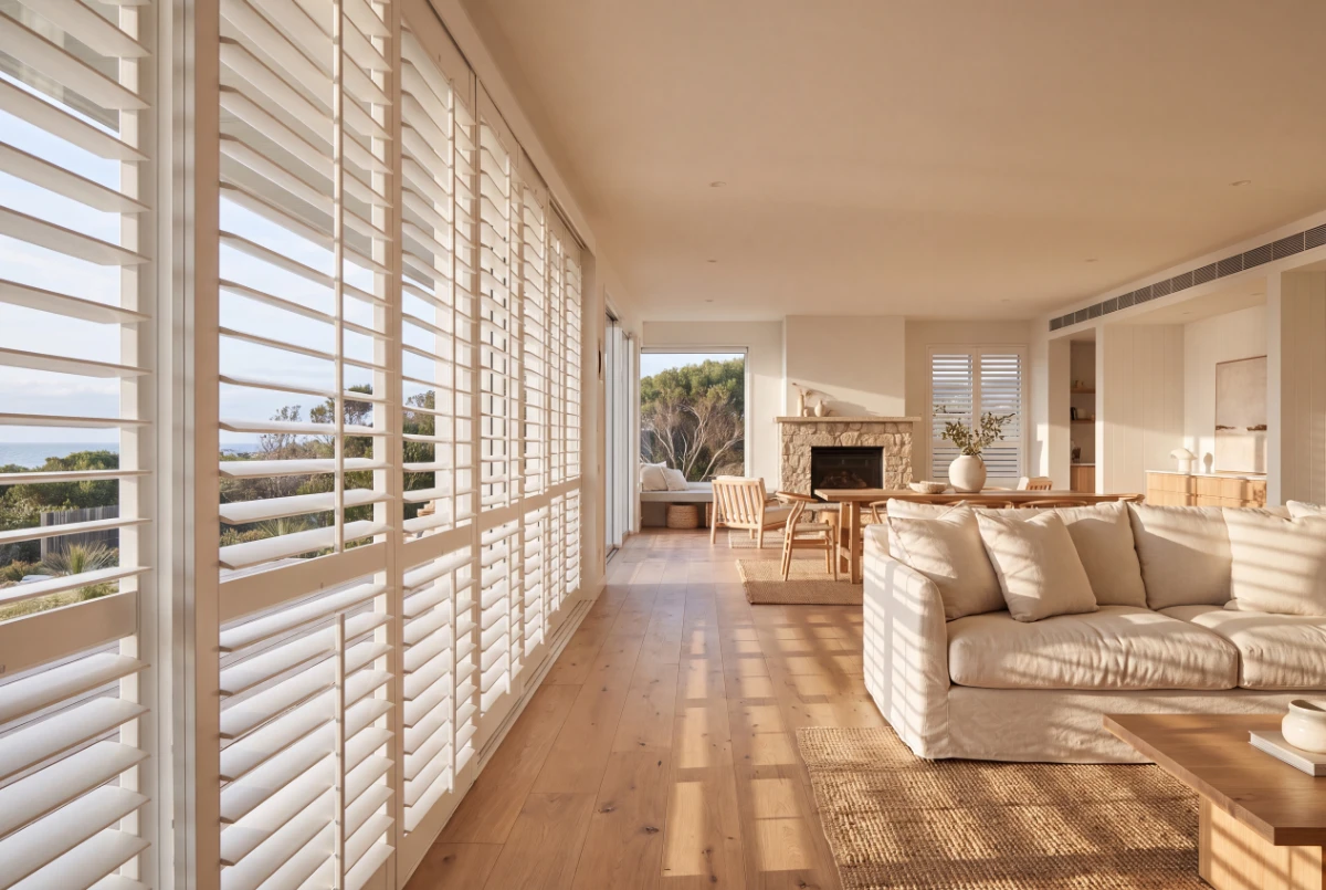 Plantation shutters